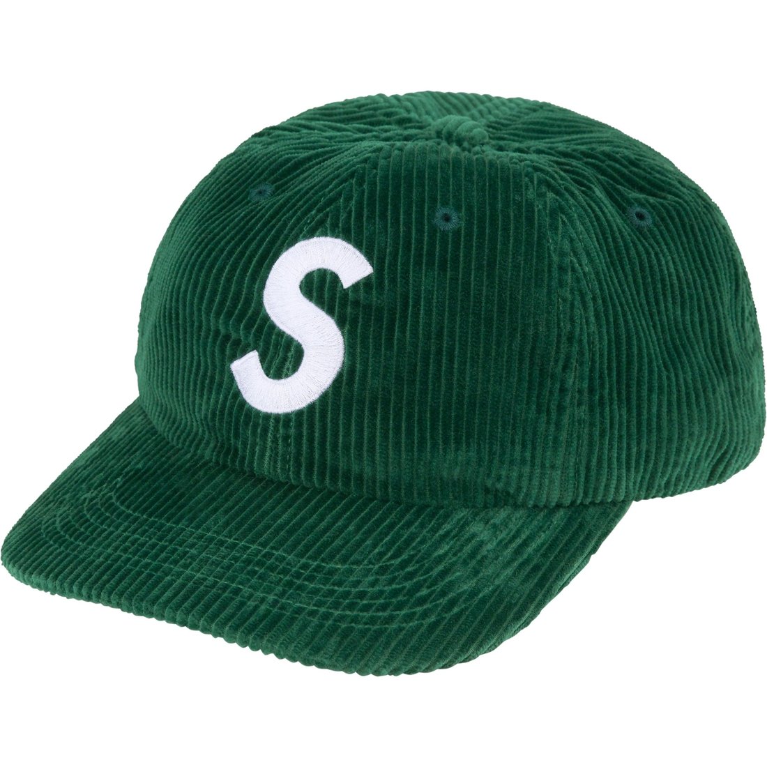 Details on Corduroy S Logo 6-Panel Green from fall winter
                                                    2023 (Price is $58)