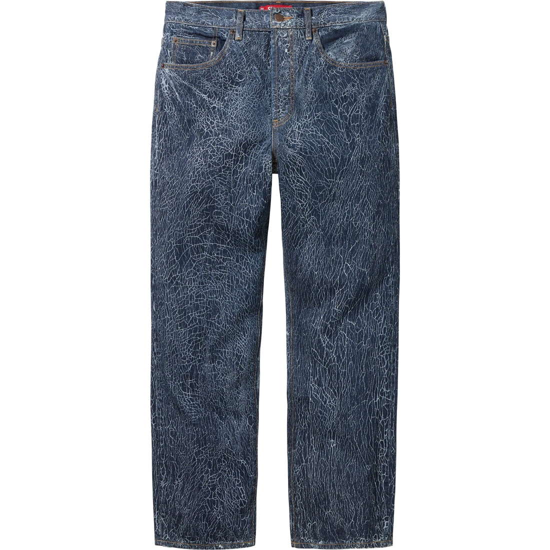 Details on Crackle Regular Jean Blue from fall winter
                                                    2023 (Price is $288)