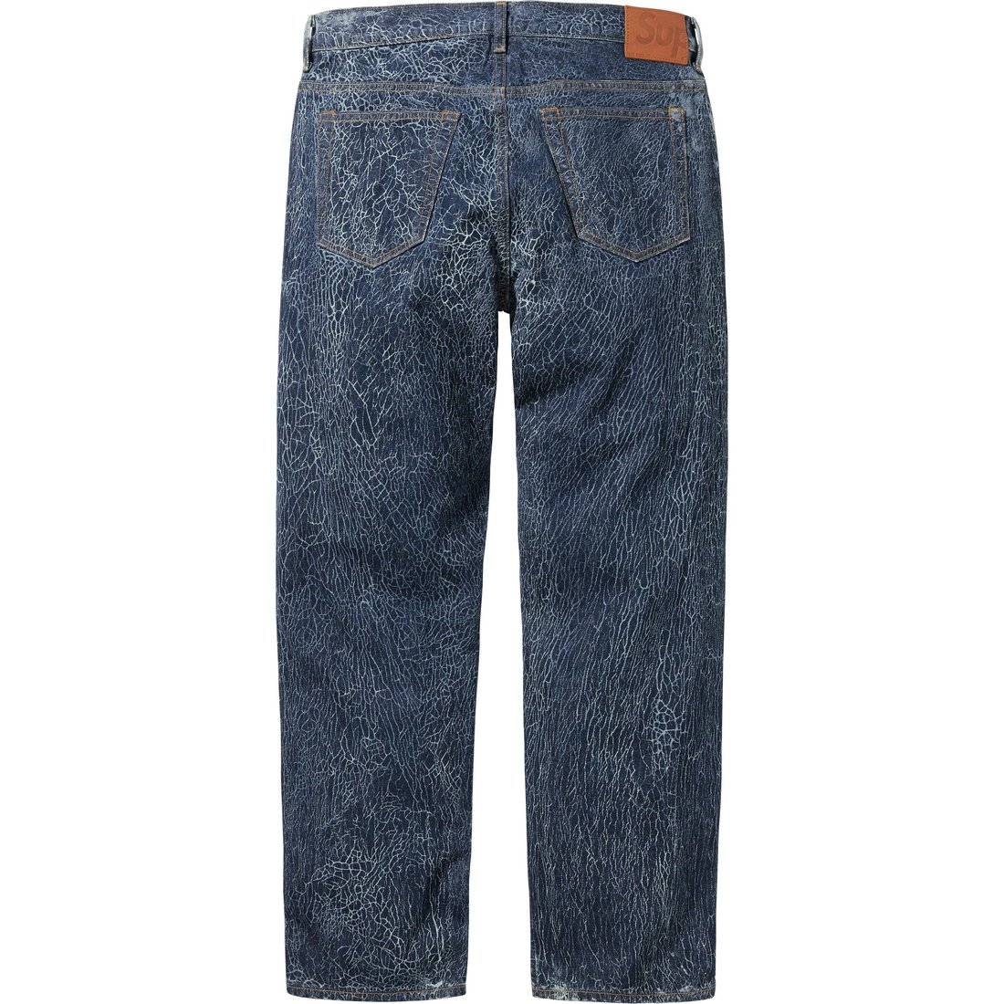 Details on Crackle Regular Jean Blue from fall winter
                                                    2023 (Price is $288)
