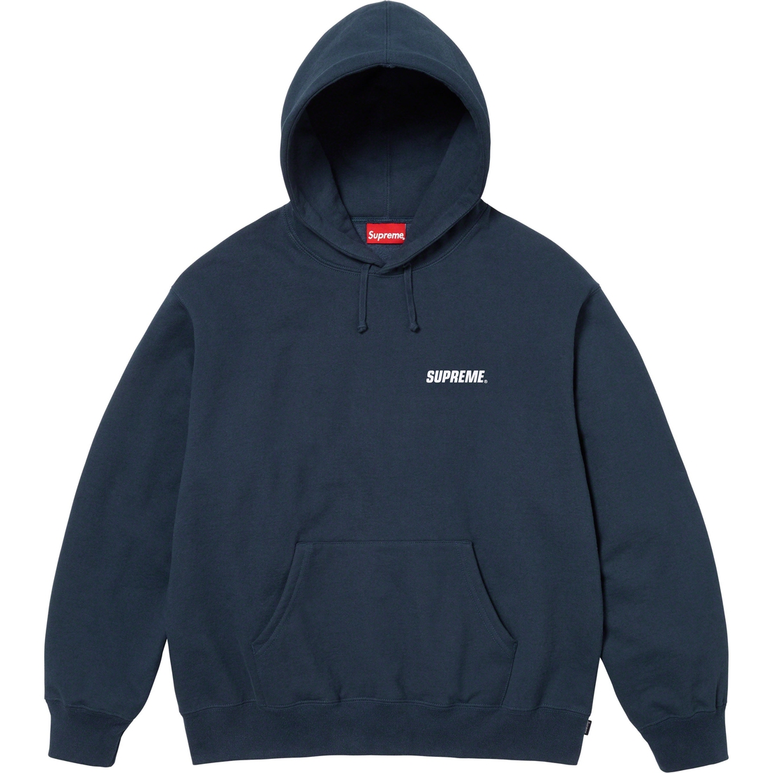 Details on Crown Hooded Sweatshirt Navy from fall winter
                                                    2023 (Price is $158)