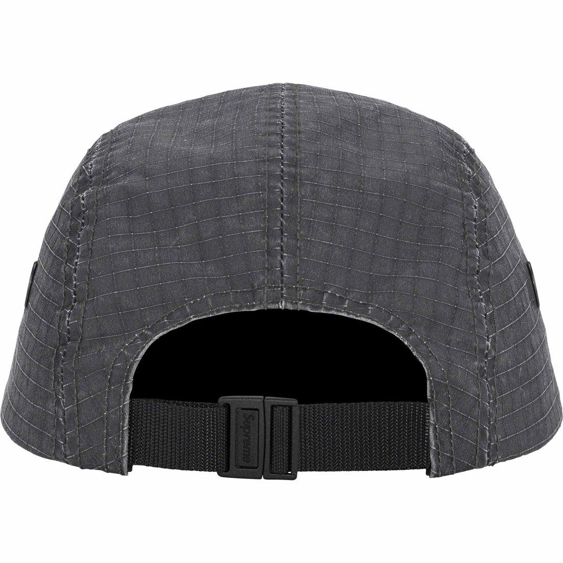 Details on Distressed Ripstop Camp Cap Black from fall winter
                                                    2023 (Price is $58)