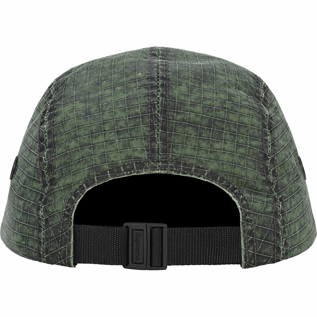 Details on Distressed Ripstop Camp Cap Green from fall winter
                                                    2023 (Price is $58)