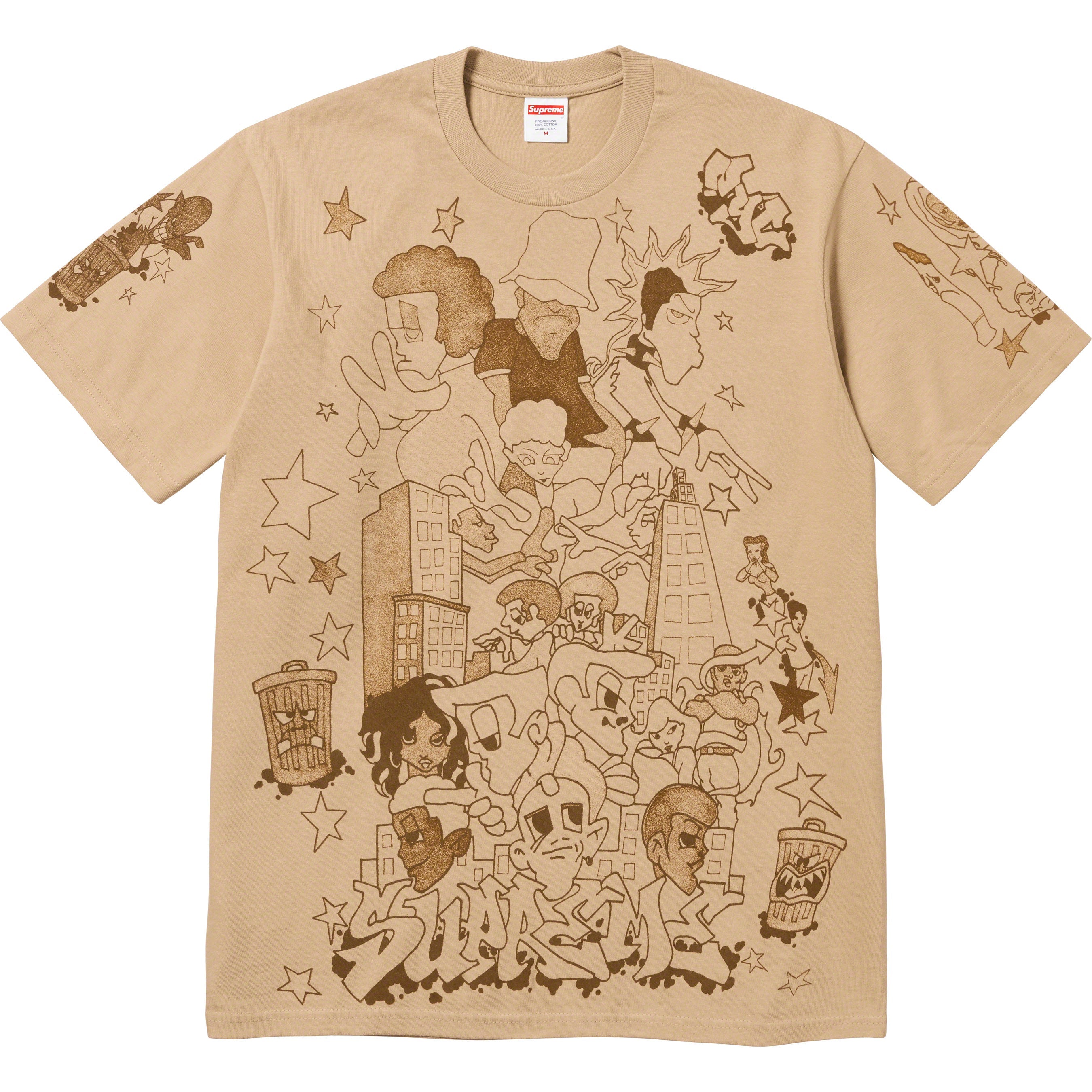 Supreme】Downtown Tee (2023FW week1)-