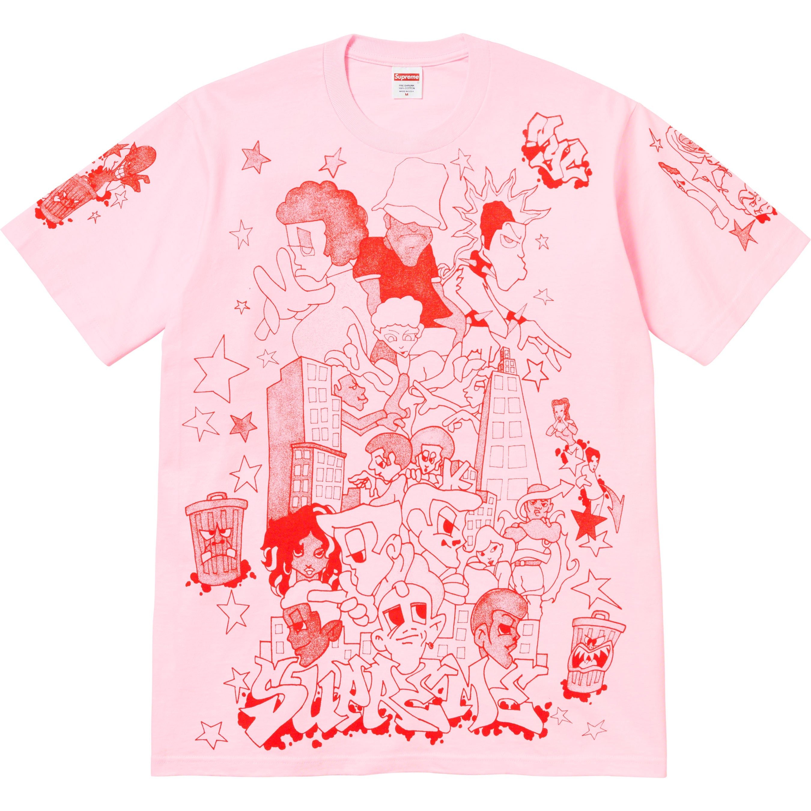 Supreme】Downtown Tee (2023FW week1)-