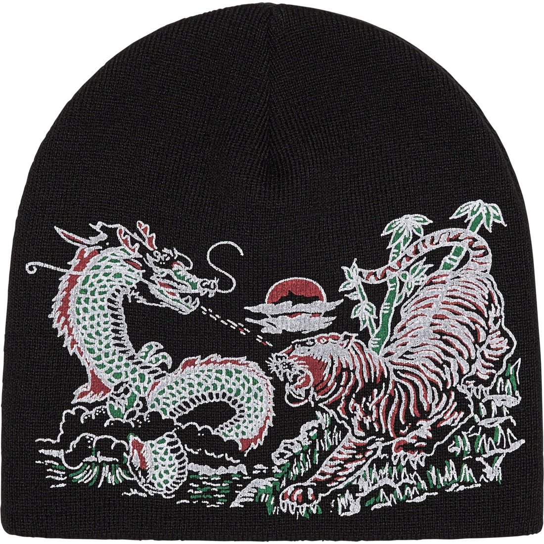 Details on Dragon Beanie Black from fall winter
                                                    2023 (Price is $40)