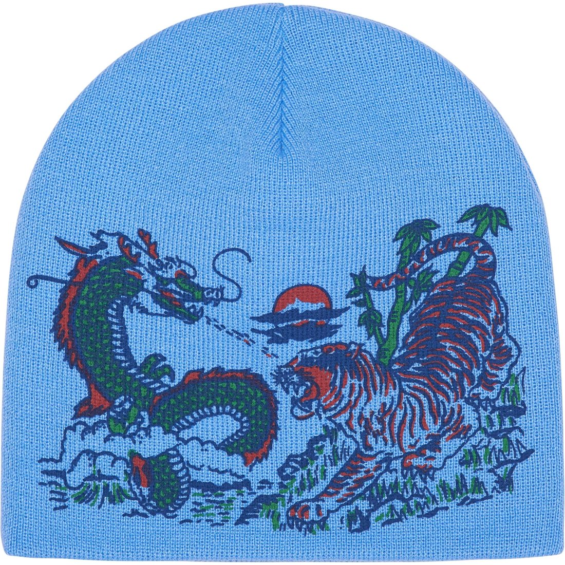 Details on Dragon Beanie Blue from fall winter
                                                    2023 (Price is $40)