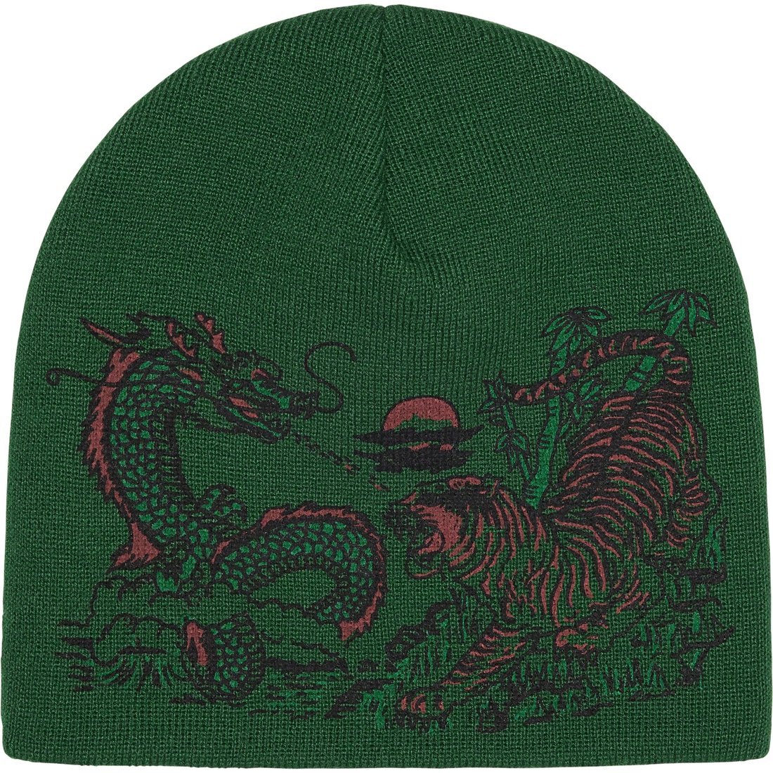 Details on Dragon Beanie Green from fall winter
                                                    2023 (Price is $40)