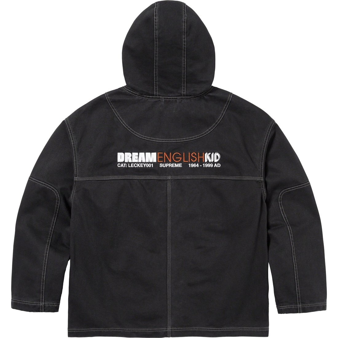 Details on Dream English Kid Hooded Jacket Black from fall winter
                                                    2023 (Price is $198)