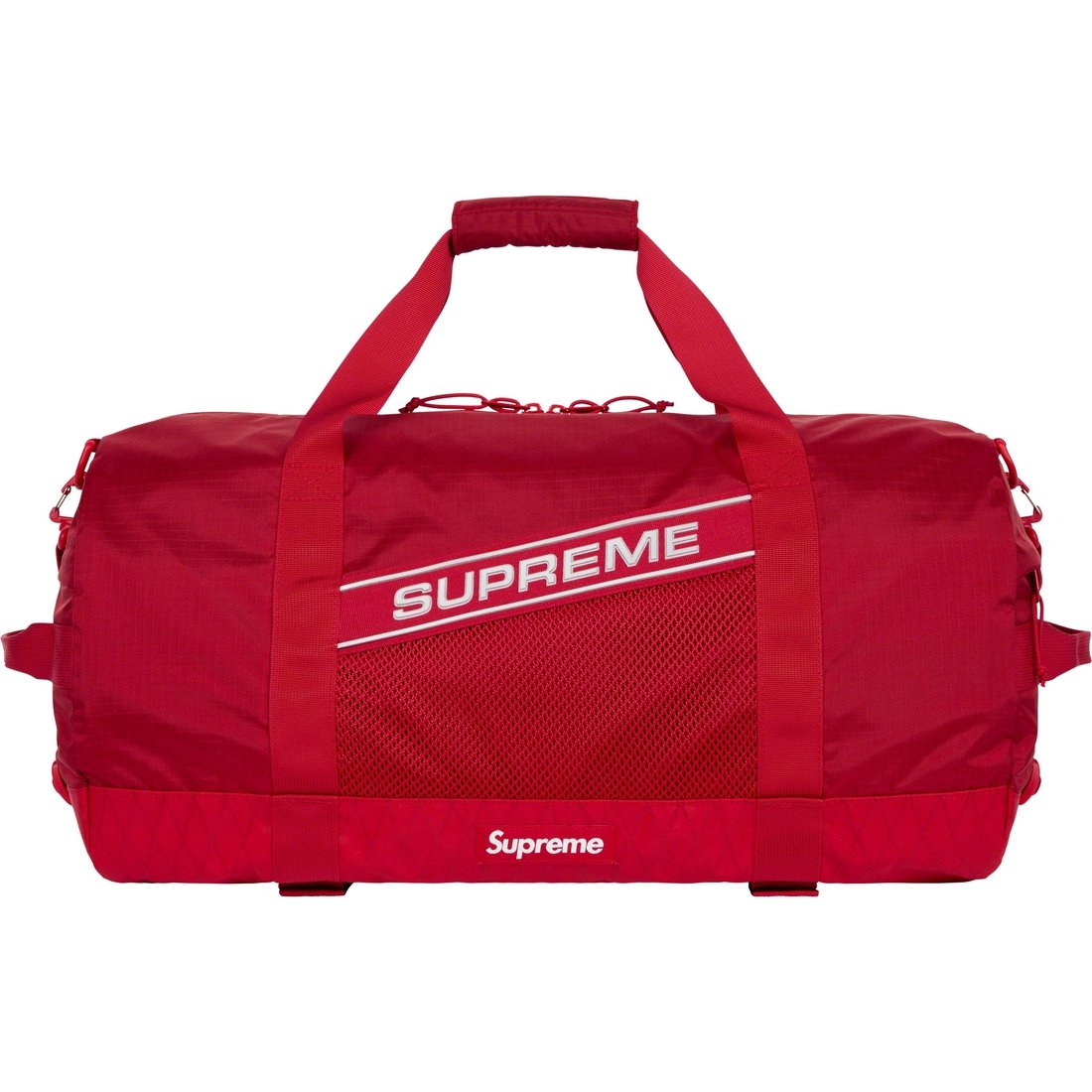 Details on Duffle Bag Red from fall winter
                                                    2023 (Price is $158)