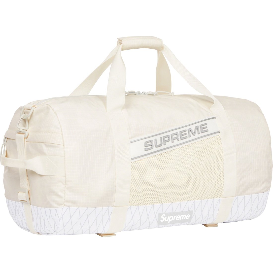 SUPREME DUFFLE BAG 3D LOGO RED FW23B15