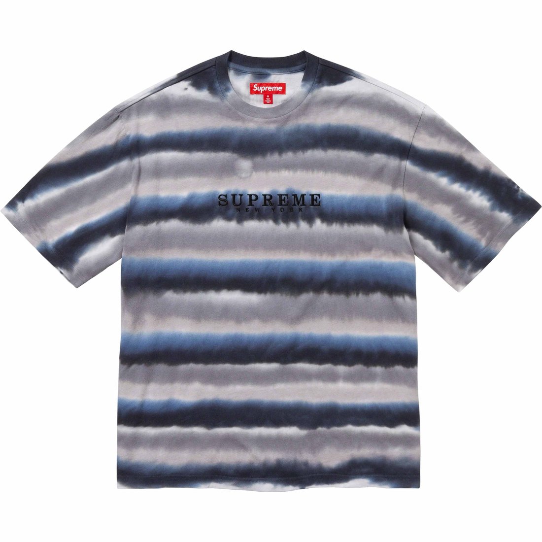Details on Dyed Stripe S S Top Black from fall winter
                                                    2023 (Price is $78)