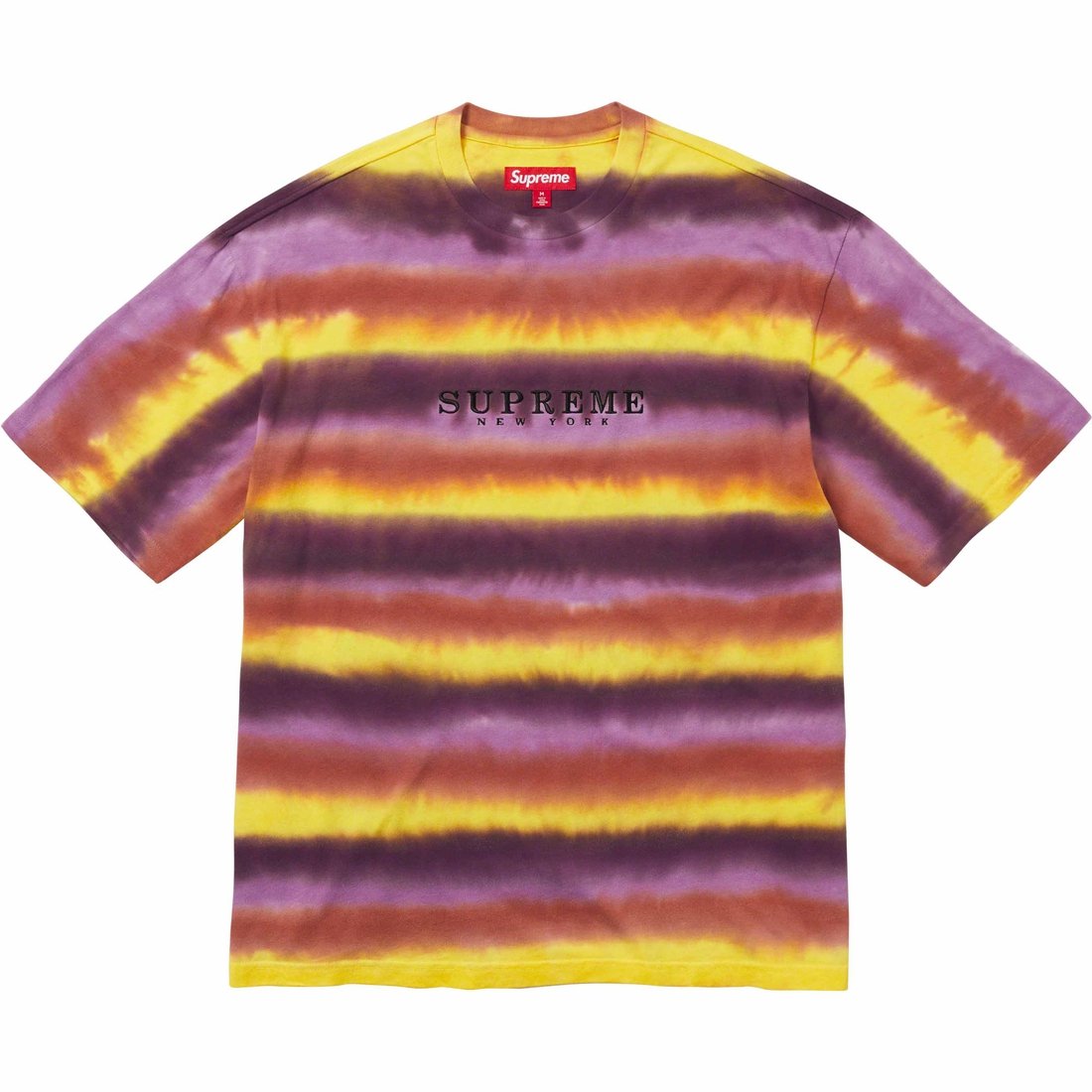 Details on Dyed Stripe S S Top Multicolor from fall winter
                                                    2023 (Price is $78)