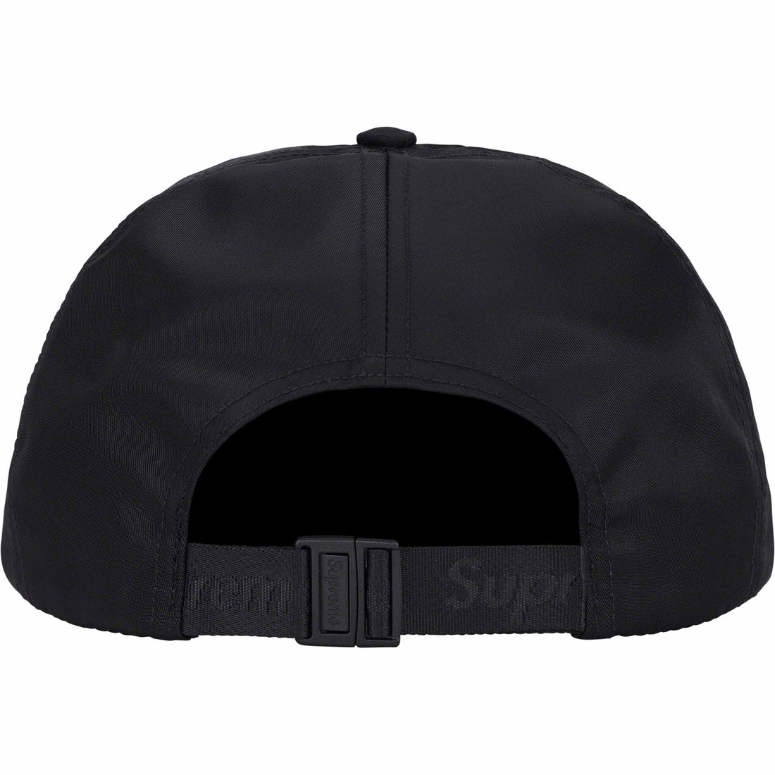 Details on Enamel Logo 6-Panel Black from fall winter
                                                    2023 (Price is $54)