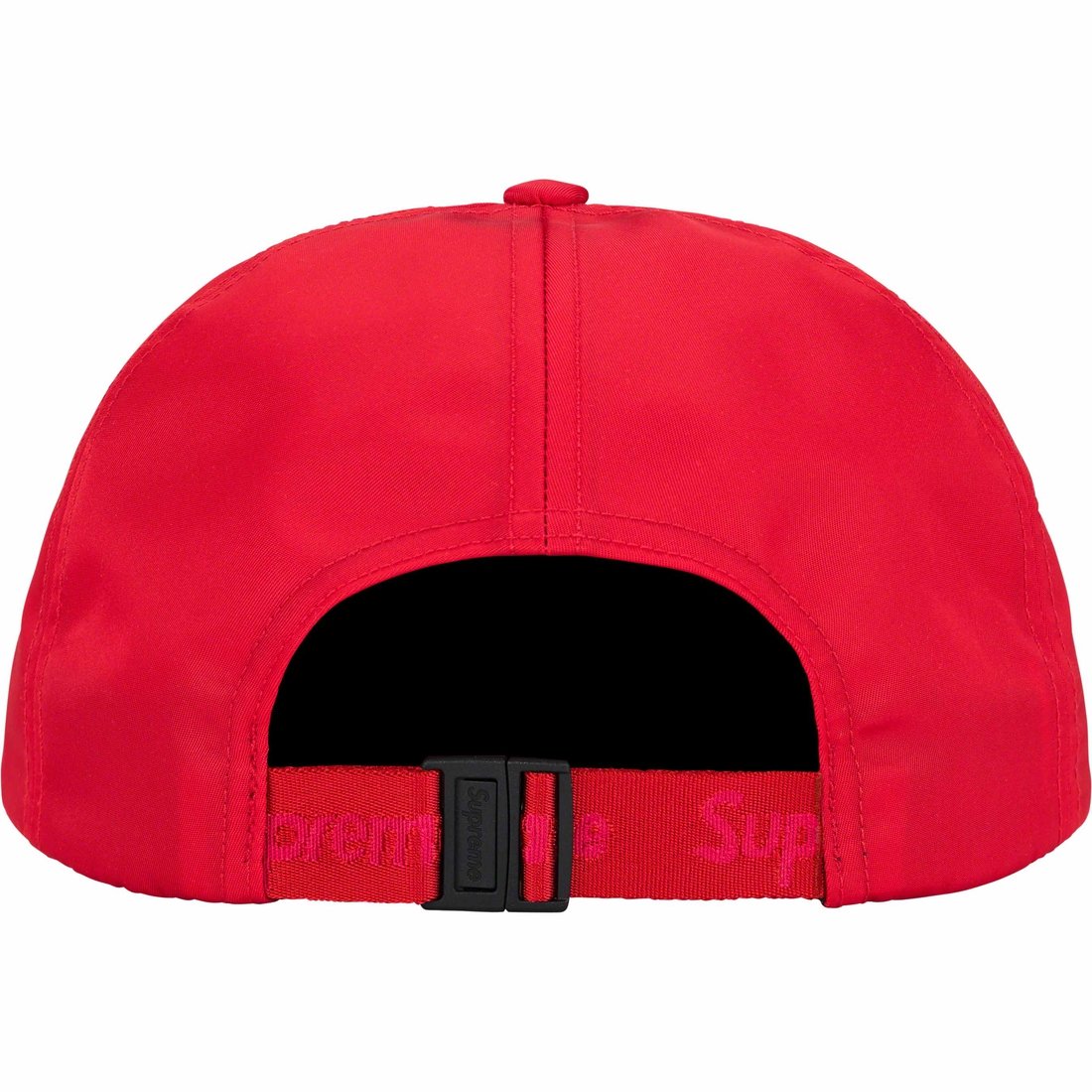 Details on Enamel Logo 6-Panel Red from fall winter
                                                    2023 (Price is $54)