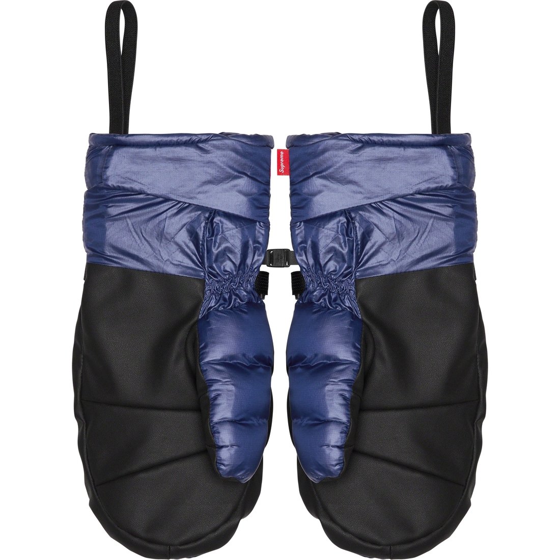 Details on Featherweight Down Mittens Navy from fall winter
                                                    2023 (Price is $88)