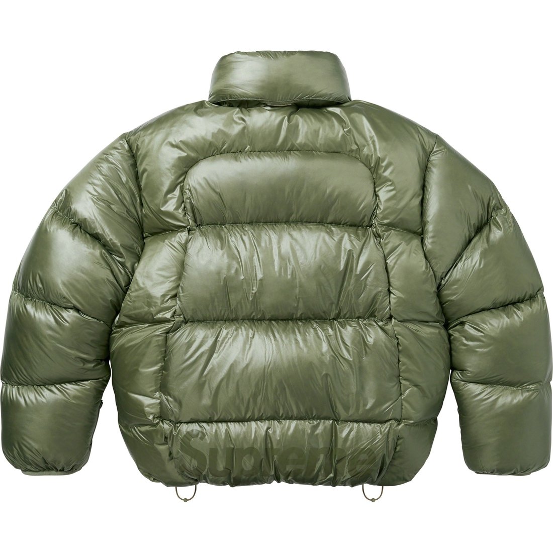 Details on Featherweight Down Puffer Jacket Olive from fall winter
                                                    2023 (Price is $368)