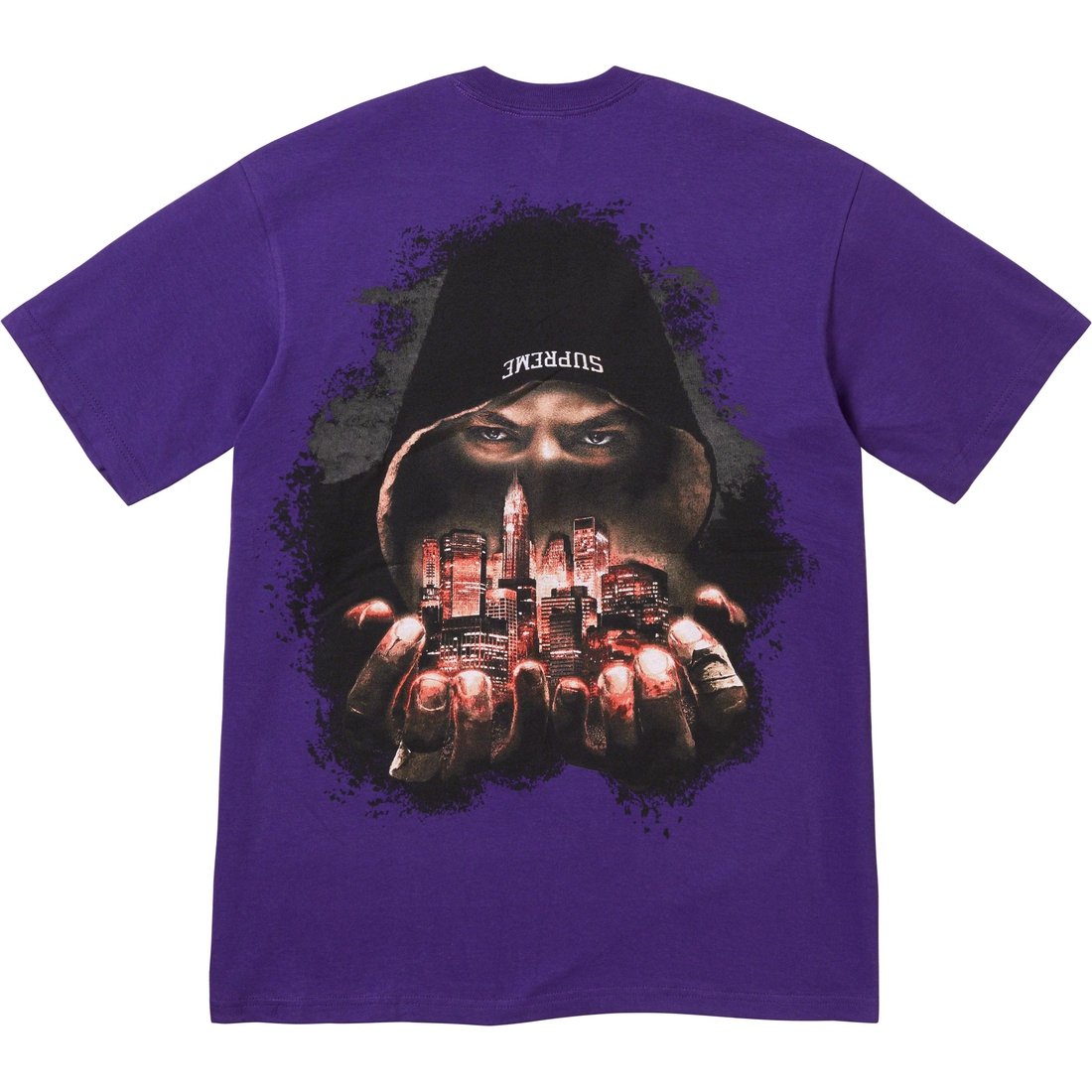 Details on Fighter Tee Purple from fall winter
                                                    2023 (Price is $44)