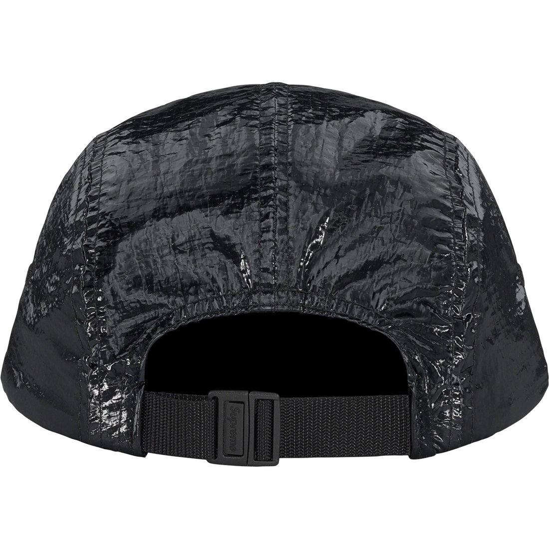 Details on Gloss Ripstop Camp Cap Black from fall winter
                                                    2023 (Price is $54)