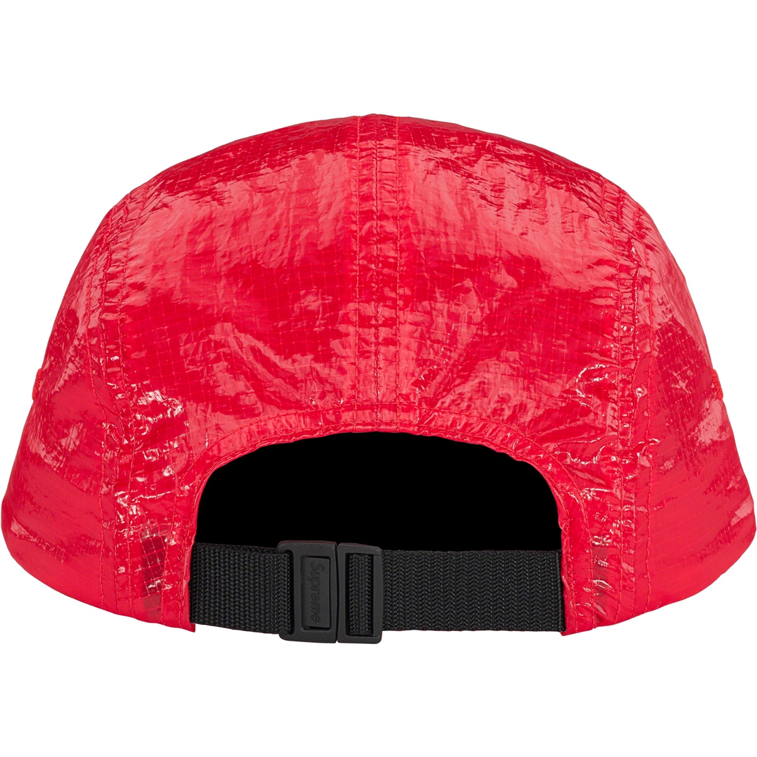 Details on Gloss Ripstop Camp Cap Red from fall winter
                                                    2023 (Price is $54)