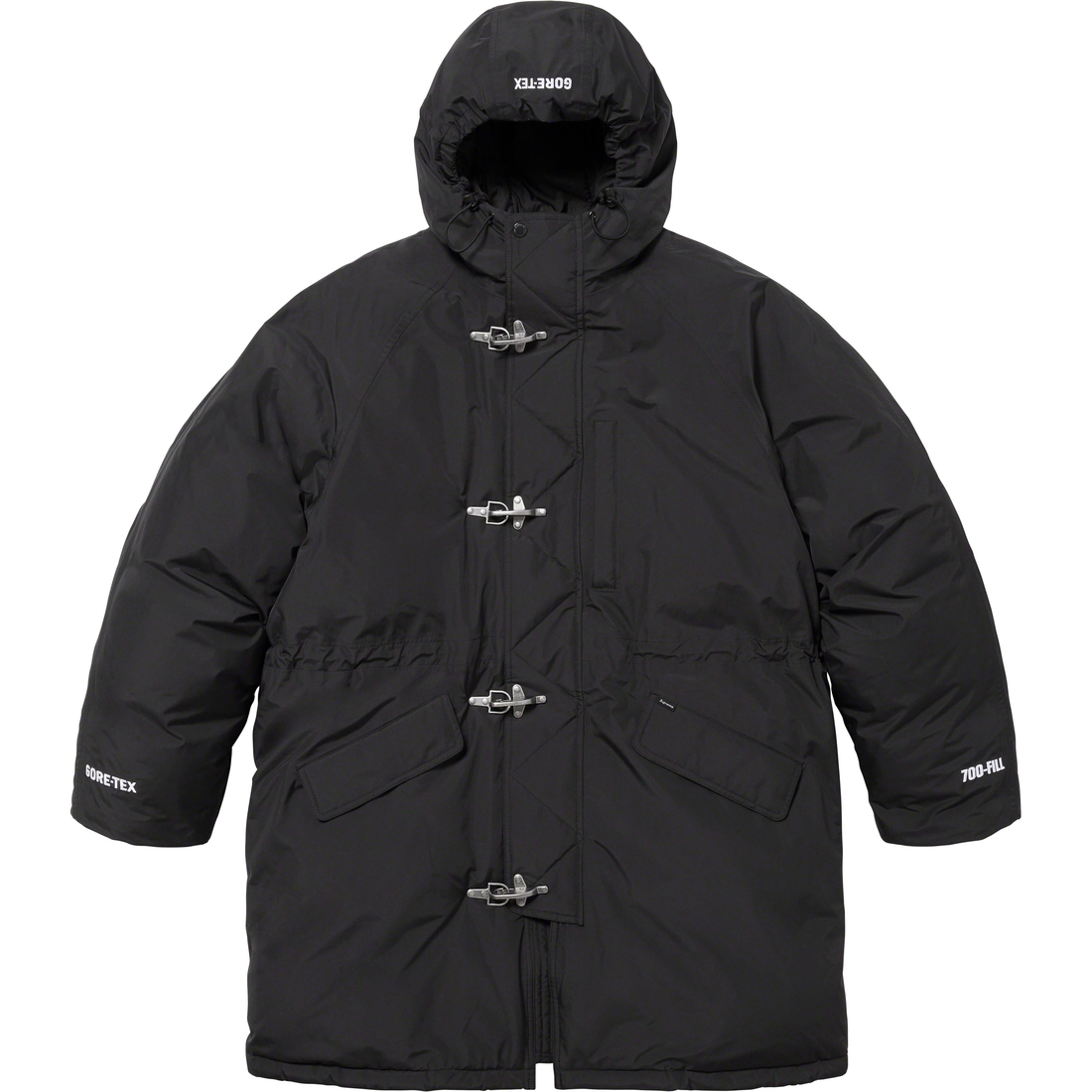 Supreme GORE-TEX 700-Fill Down Clip Parka (FW23) - Black - $798