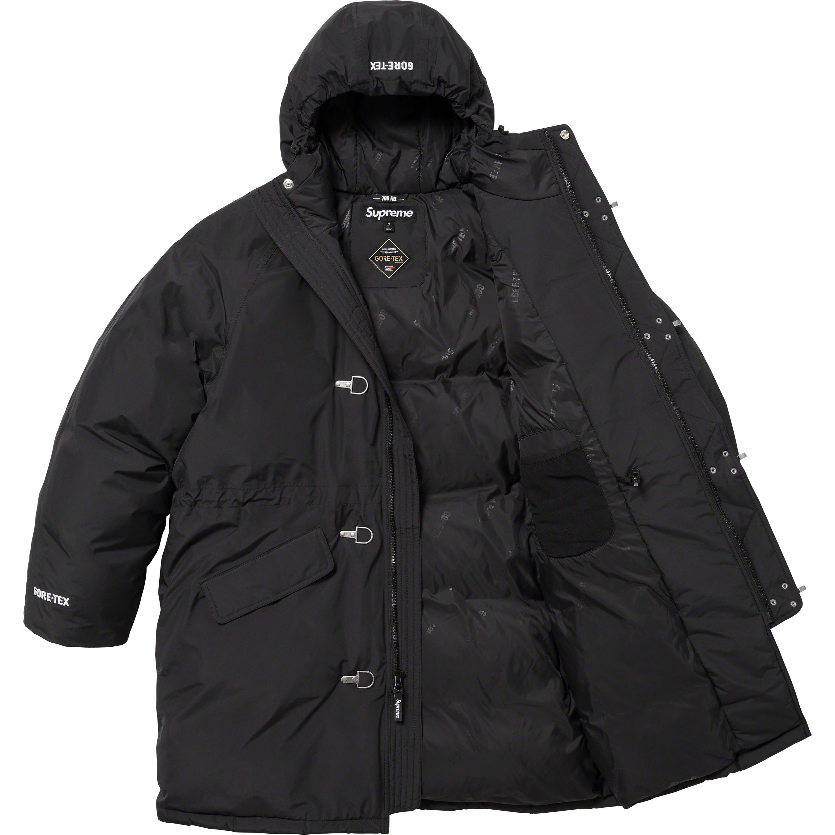 GORE-TEX 700-Fill Down Clip Parka - fall winter 2023 - Supreme