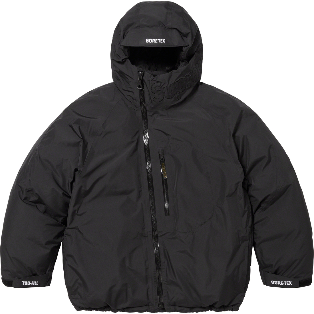 Details on GORE-TEX 700-Fill Down Parka Black from fall winter
                                                    2023 (Price is $598)