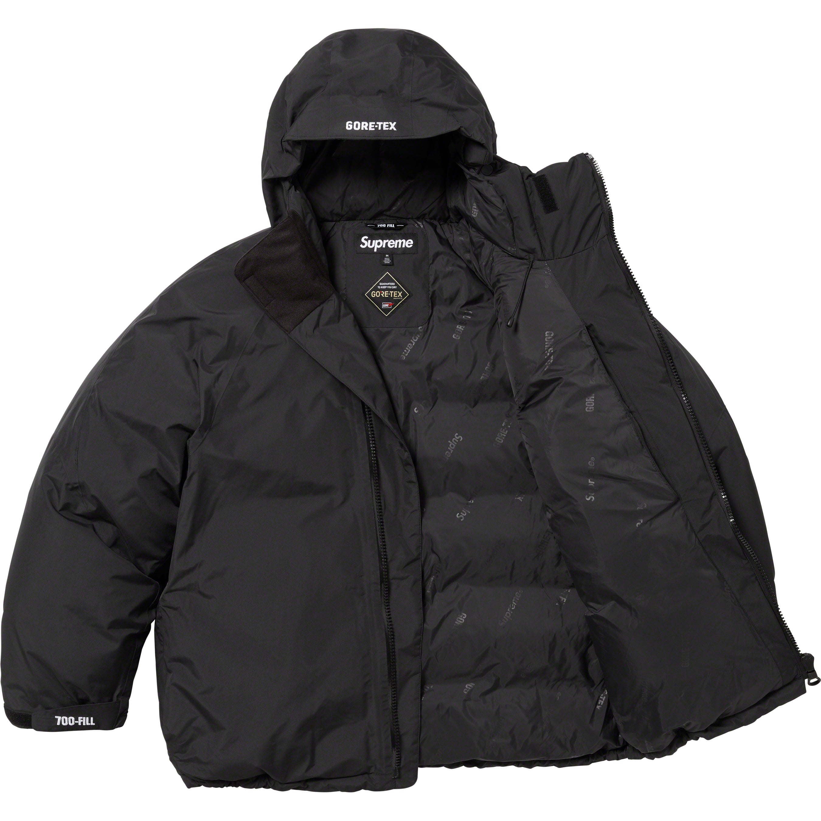 BlackSupreme GORE-TEX 700-Fill Down \nBlack