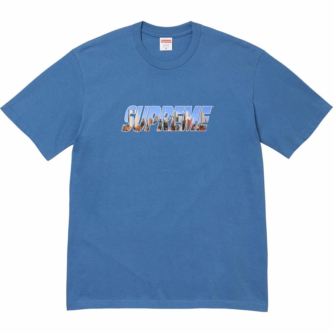 Details on Gotham Tee Faded Blue from fall winter
                                                    2023 (Price is $40)