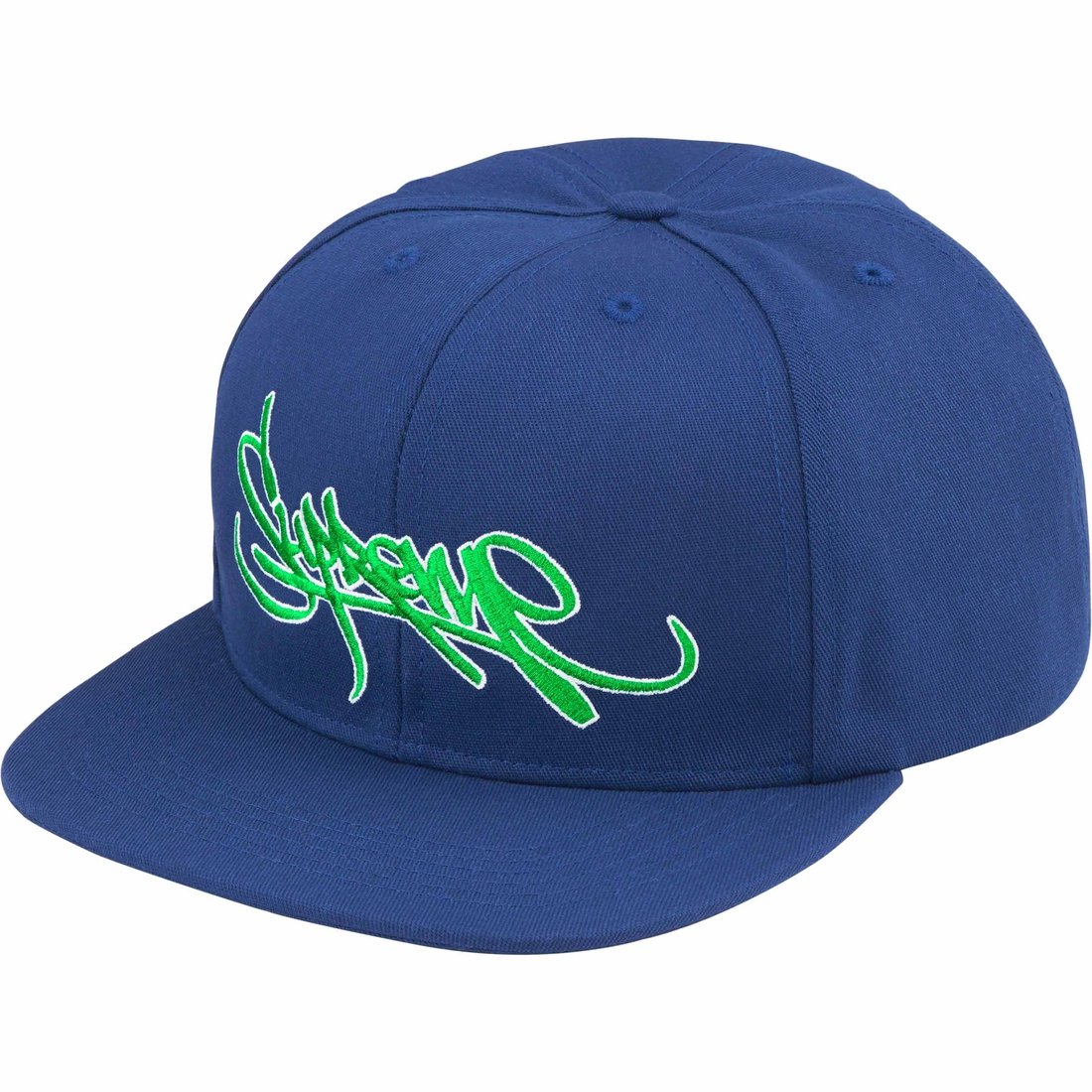 Details on Handstyle 6-Panel Blue from fall winter
                                                    2023 (Price is $48)