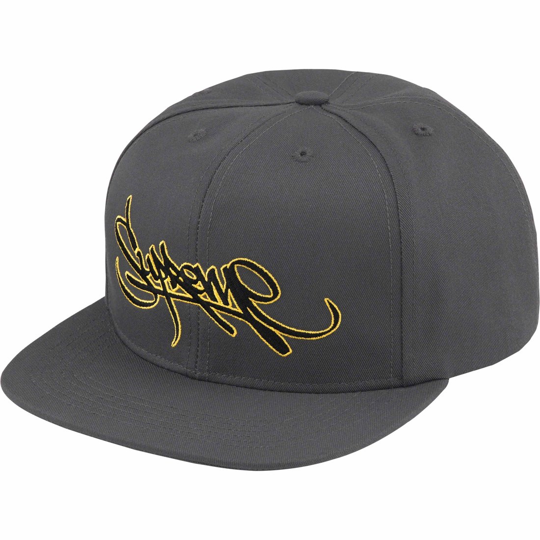 Details on Handstyle 6-Panel Charcoal from fall winter
                                                    2023 (Price is $48)