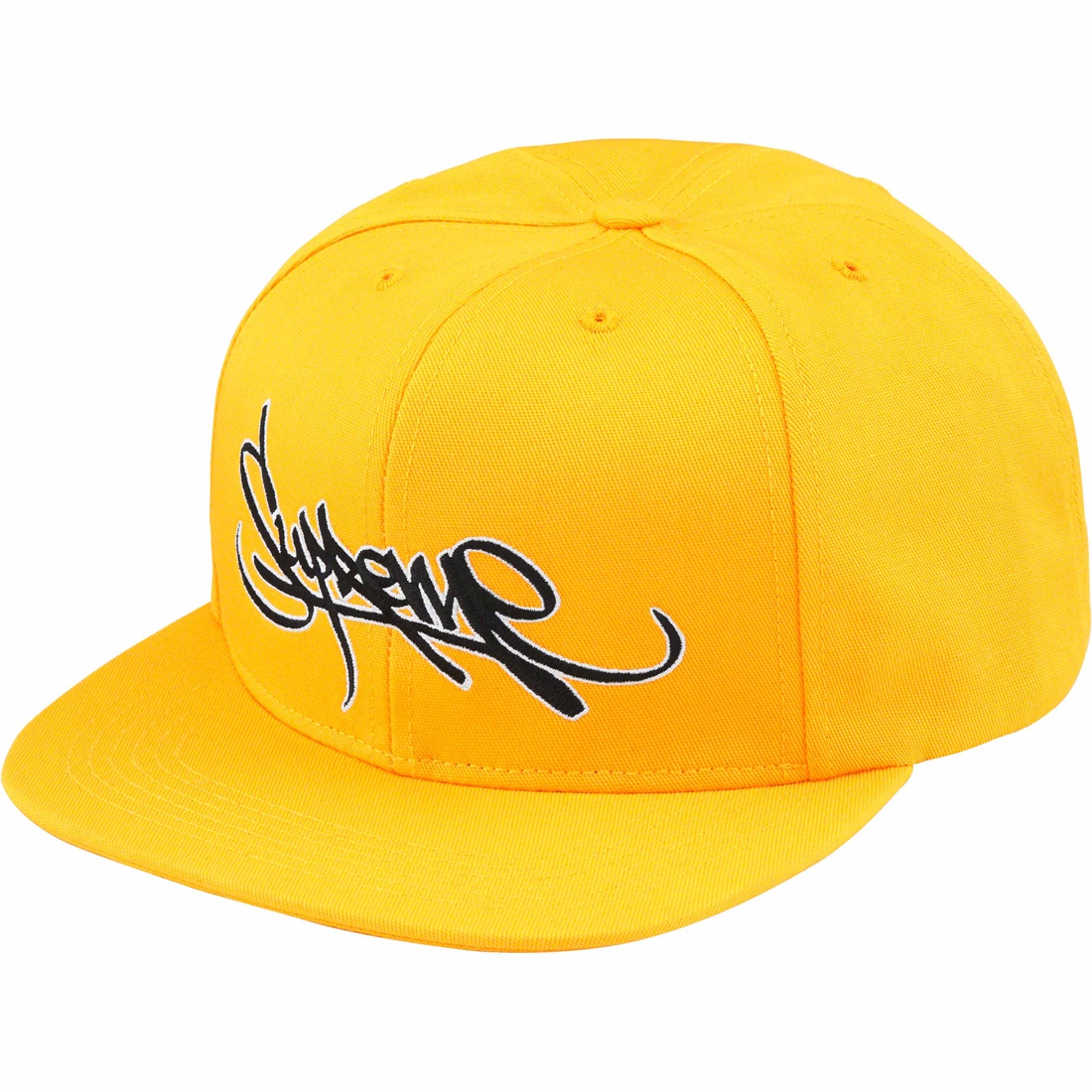Details on Handstyle 6-Panel Yellow from fall winter
                                                    2023 (Price is $48)