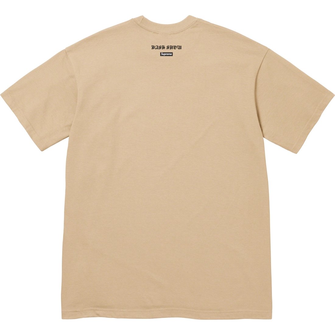 Details on Hell Tee Khaki from fall winter
                                                    2023 (Price is $48)