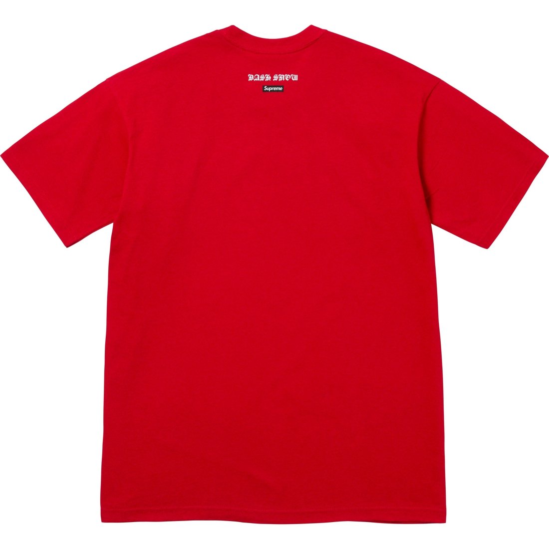 Details on Hell Tee Red from fall winter
                                                    2023 (Price is $48)