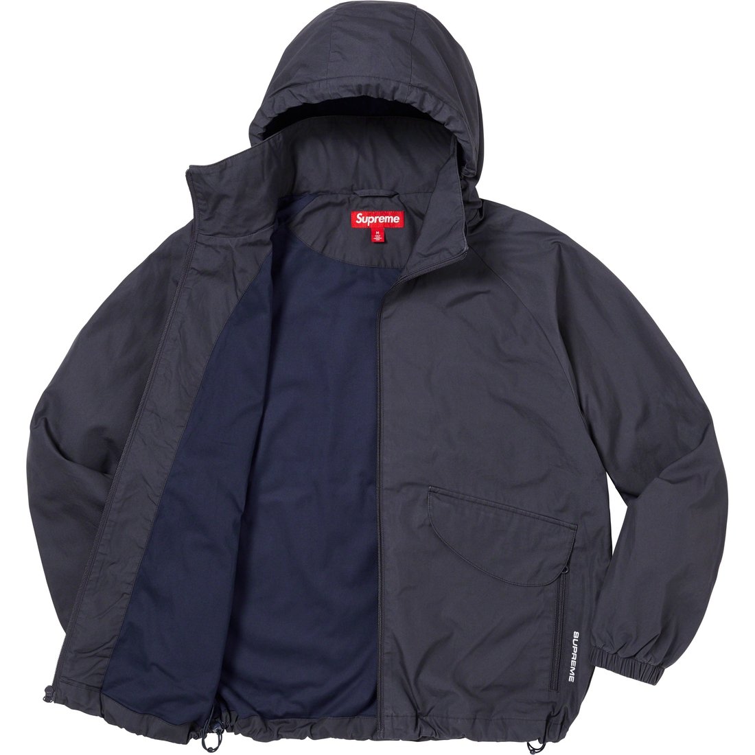 Details on High Density Cotton Field Jacket Navy from fall winter
                                                    2023 (Price is $298)