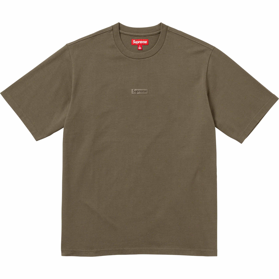 Details on High Density Small Box S S Top Light Olive from fall winter 2023 (Price is $68)