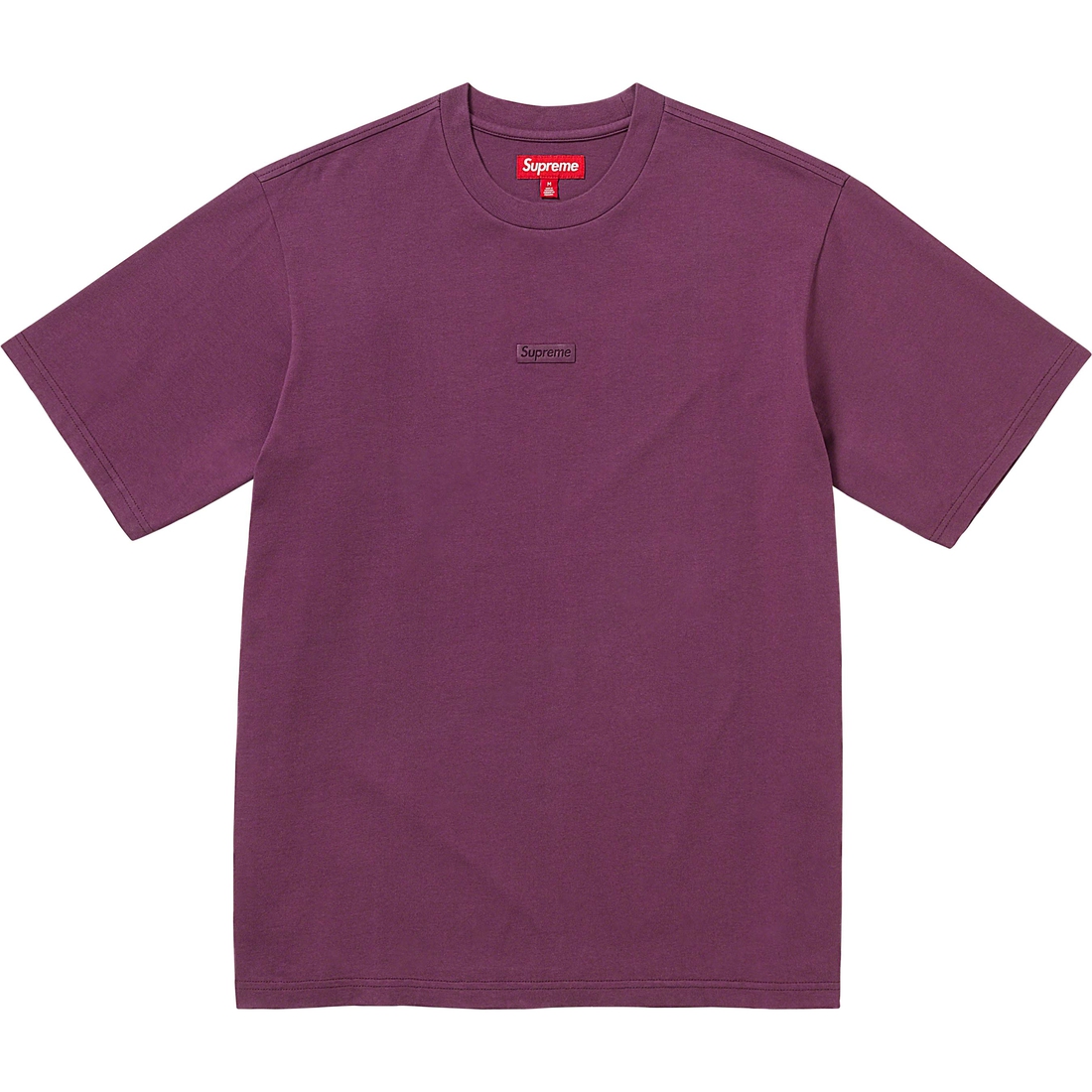 Details on High Density Small Box S S Top Plum from fall winter 2023 (Price is $68)