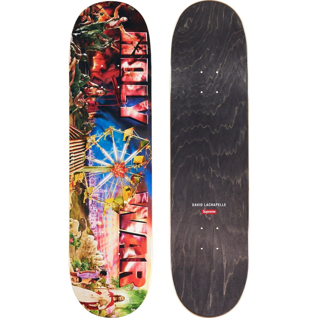 Details on Holy War Skateboard Multicolor - 8.25” x 32” from fall winter 2023 (Price is $78)