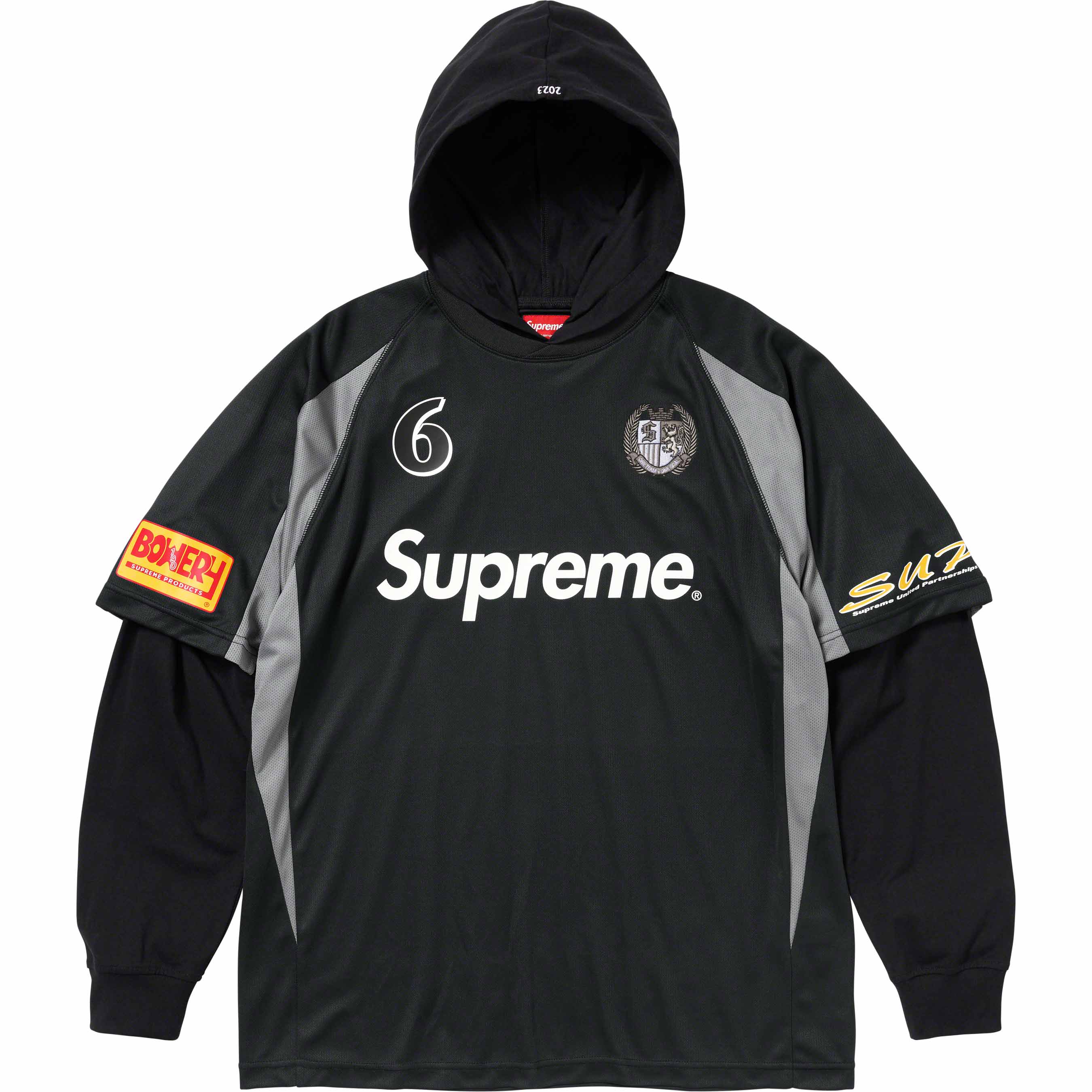 Hooded Soccer Jersey - fall winter 2023 - Supreme