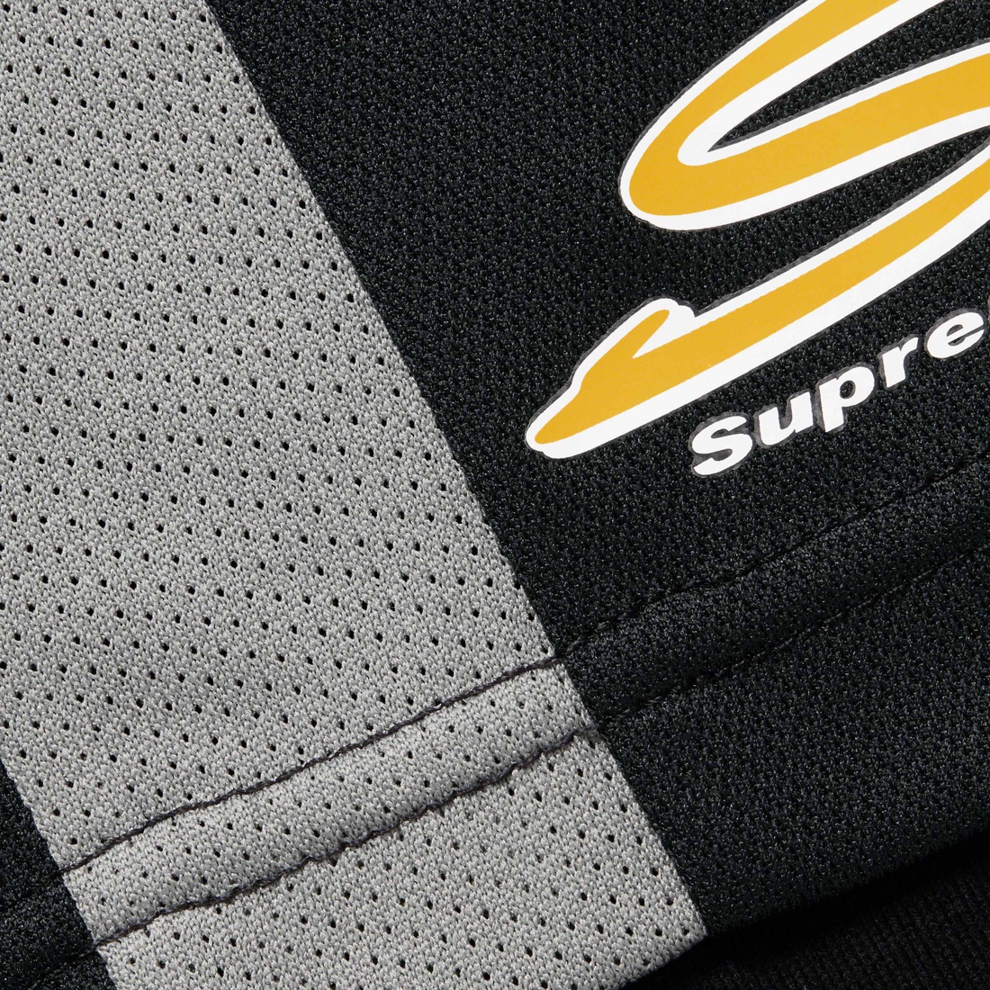Details on Hooded Soccer Jersey Black from fall winter
                                                    2023 (Price is $118)