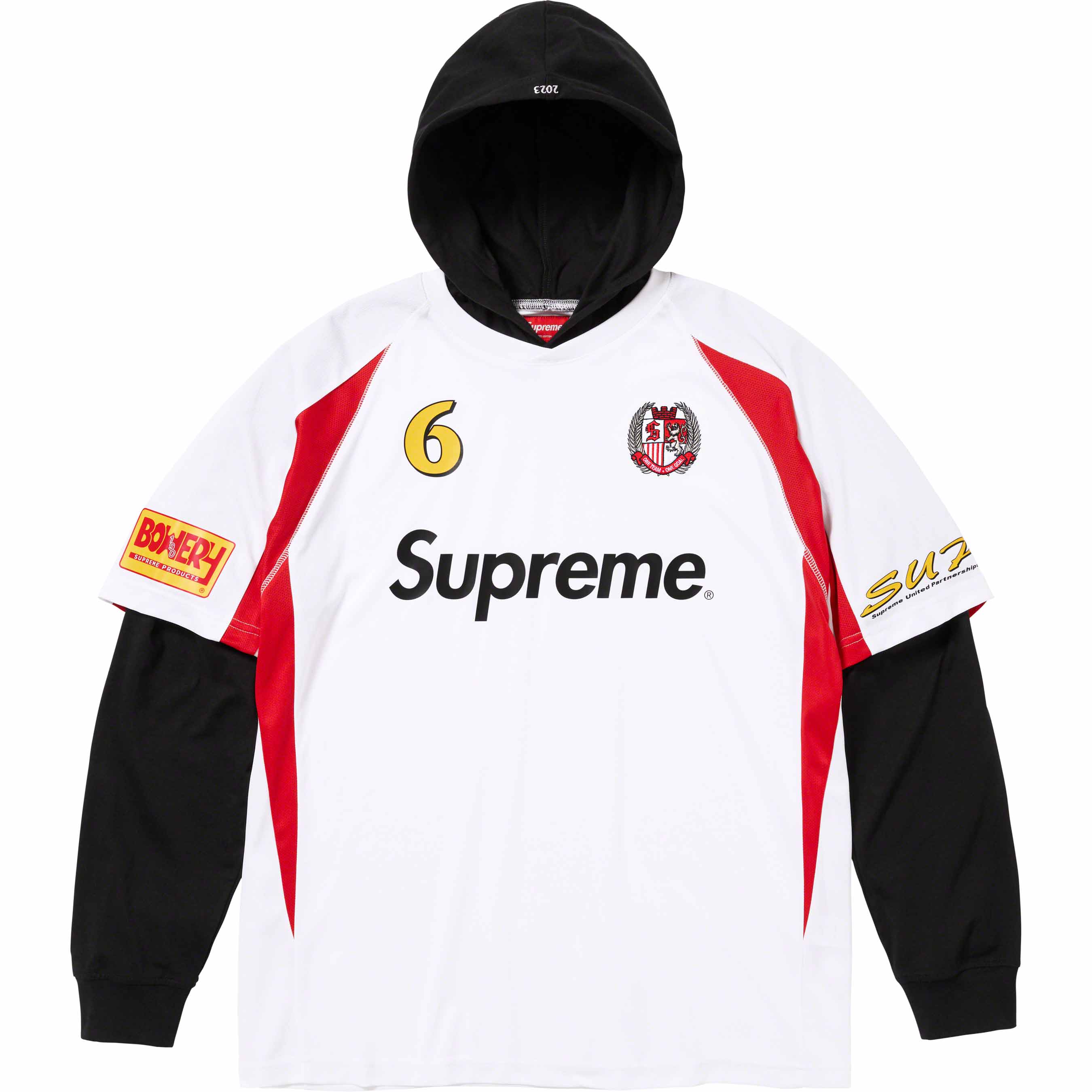 Hooded Soccer Jersey - fall winter 2023 - Supreme