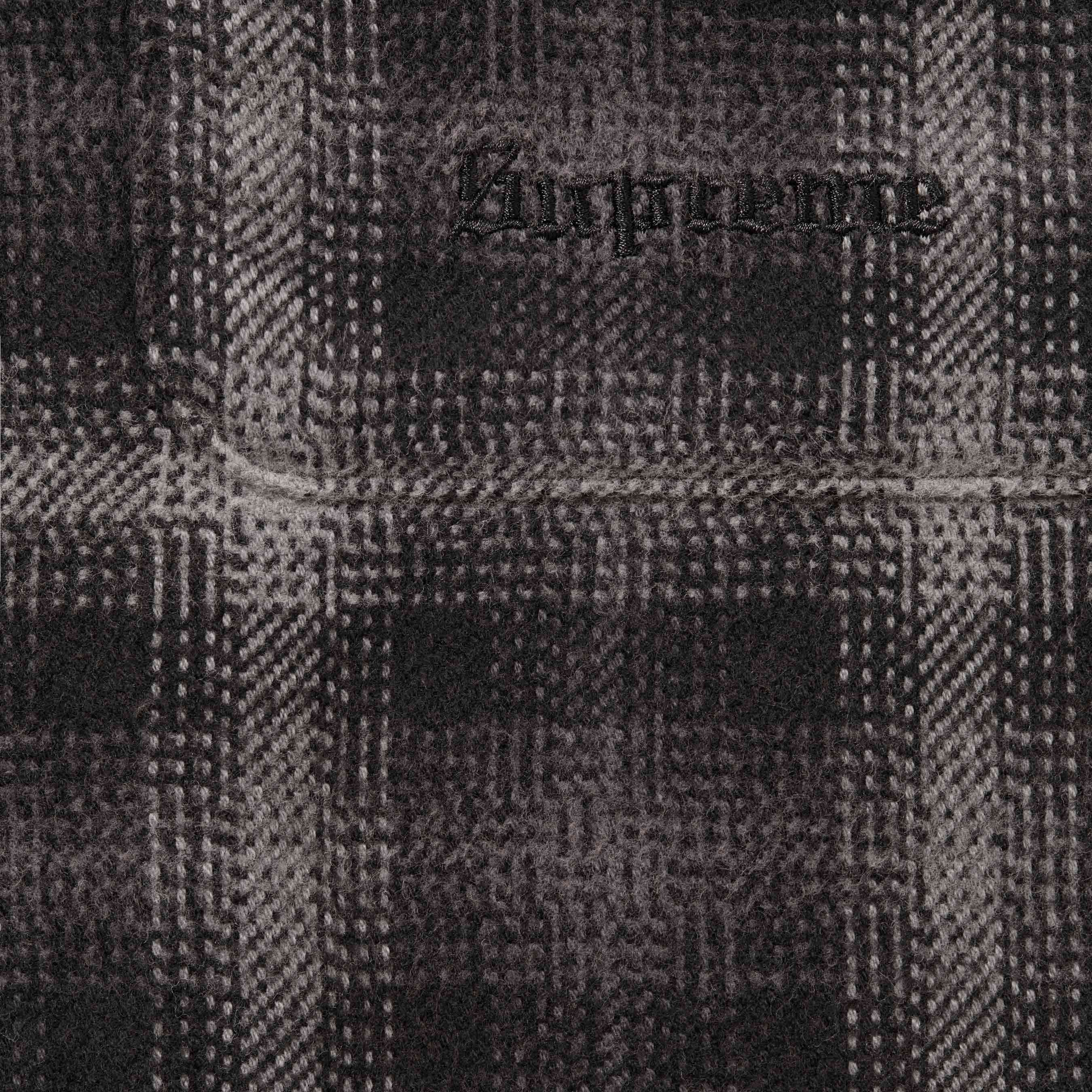 Houndstooth Plaid Flannel Shirt - fall winter 2023 - Supreme