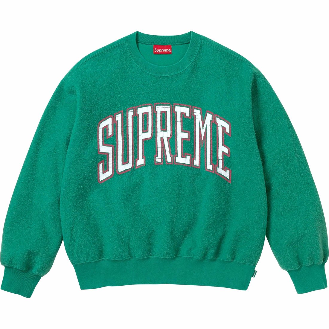 Supreme Inside Out Crewneck (FW23) - Light Pine - $148