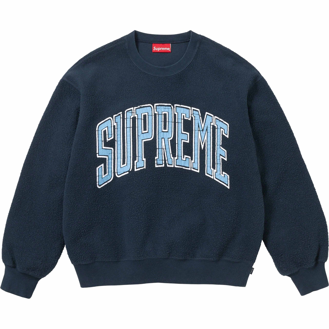 Details on Inside Out Crewneck Navy from fall winter 2023 (Price is $148)