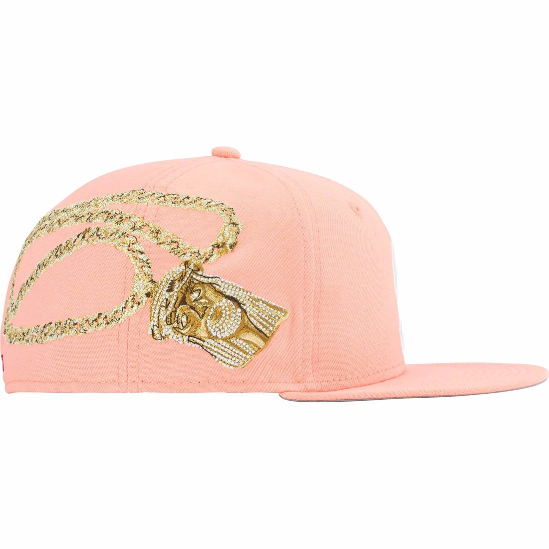 Details on Jesus Piece S Logo New Era Light Pink from fall winter
                                                    2023 (Price is $54)