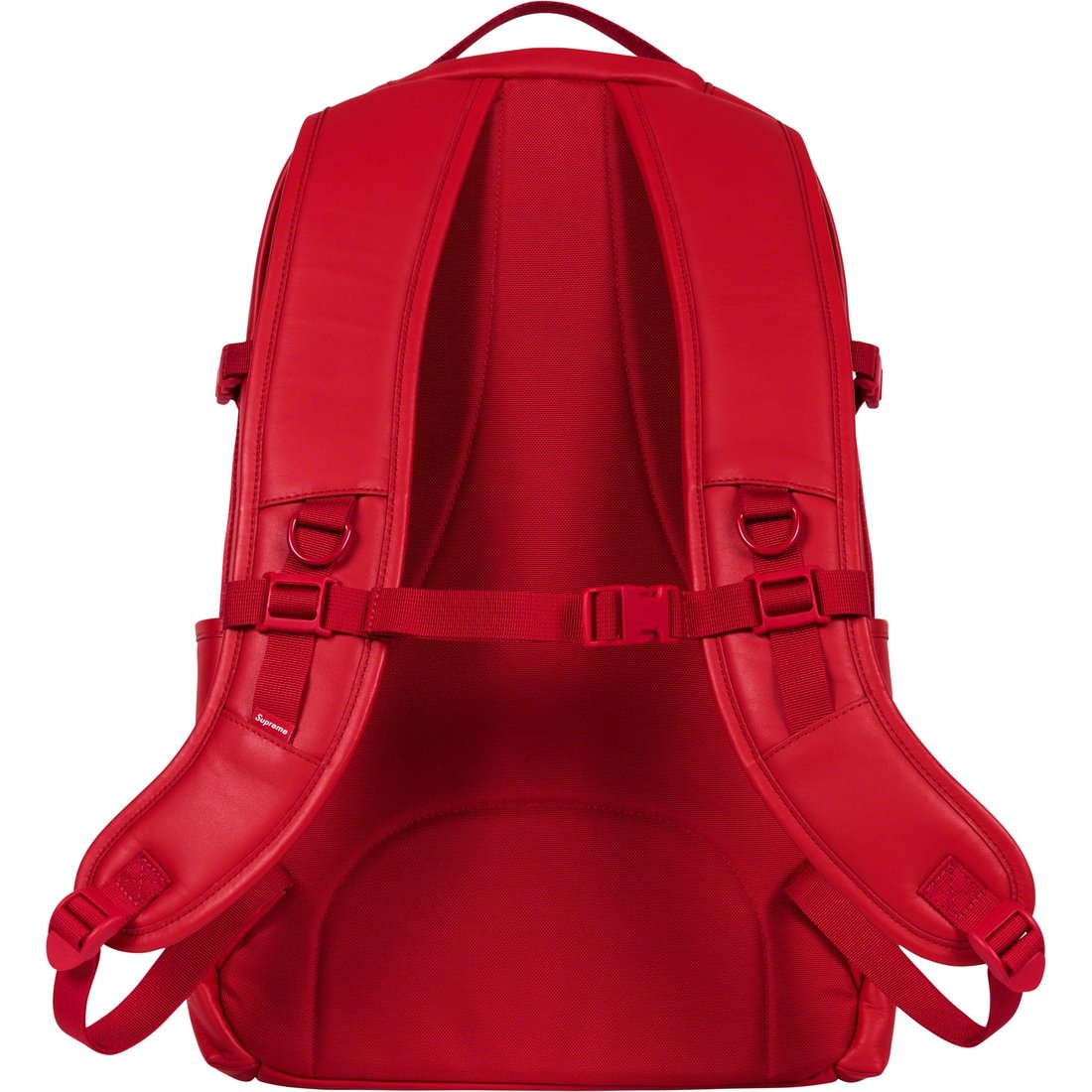 Details on Leather Backpack Red from fall winter
                                                    2023 (Price is $298)