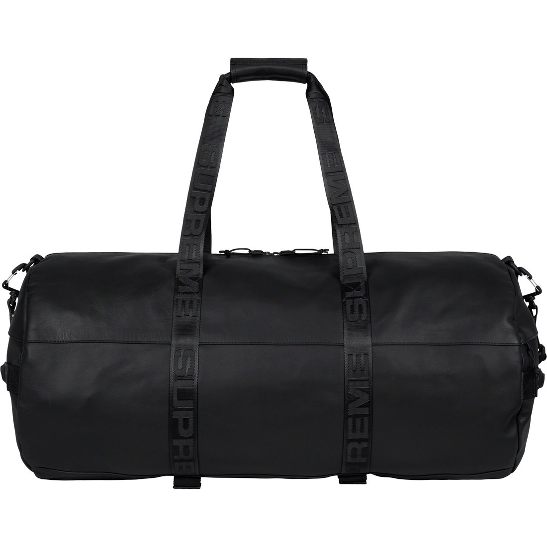 Details on Leather Large Duffle Bag Black from fall winter
                                                    2023 (Price is $498)