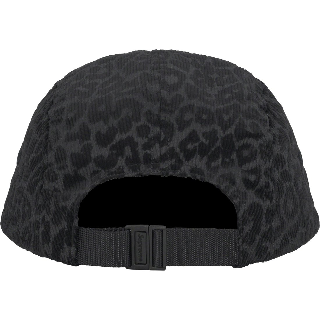 Details on Leopard Corduroy Camp Cap Black from fall winter
                                                    2023 (Price is $54)