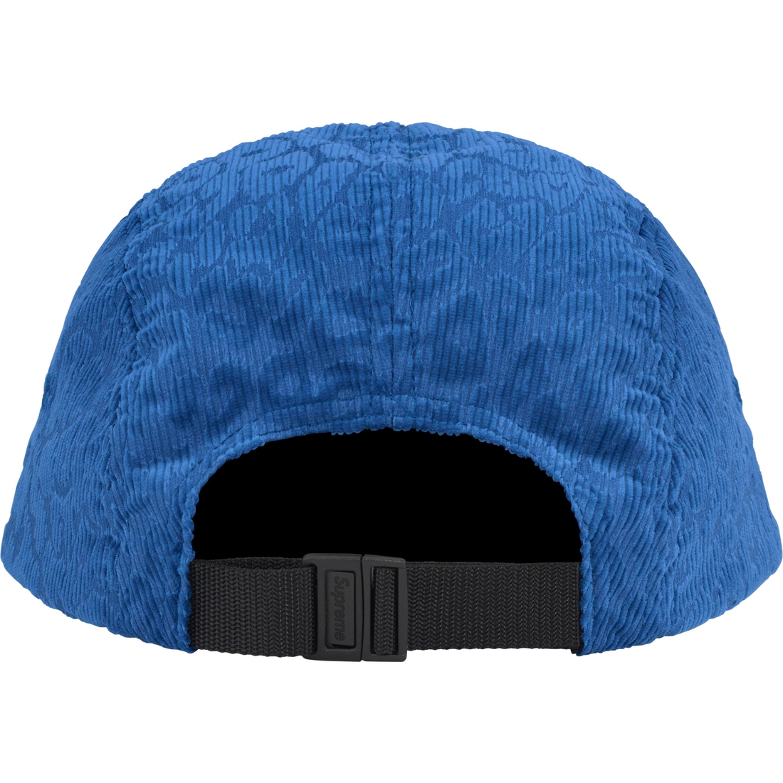 Details on Leopard Corduroy Camp Cap Blue from fall winter
                                                    2023 (Price is $54)