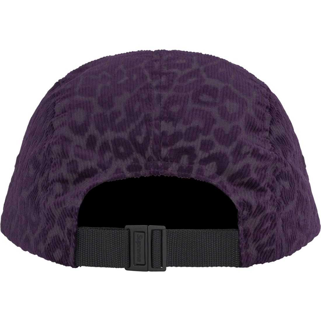 Details on Leopard Corduroy Camp Cap Purple from fall winter
                                                    2023 (Price is $54)