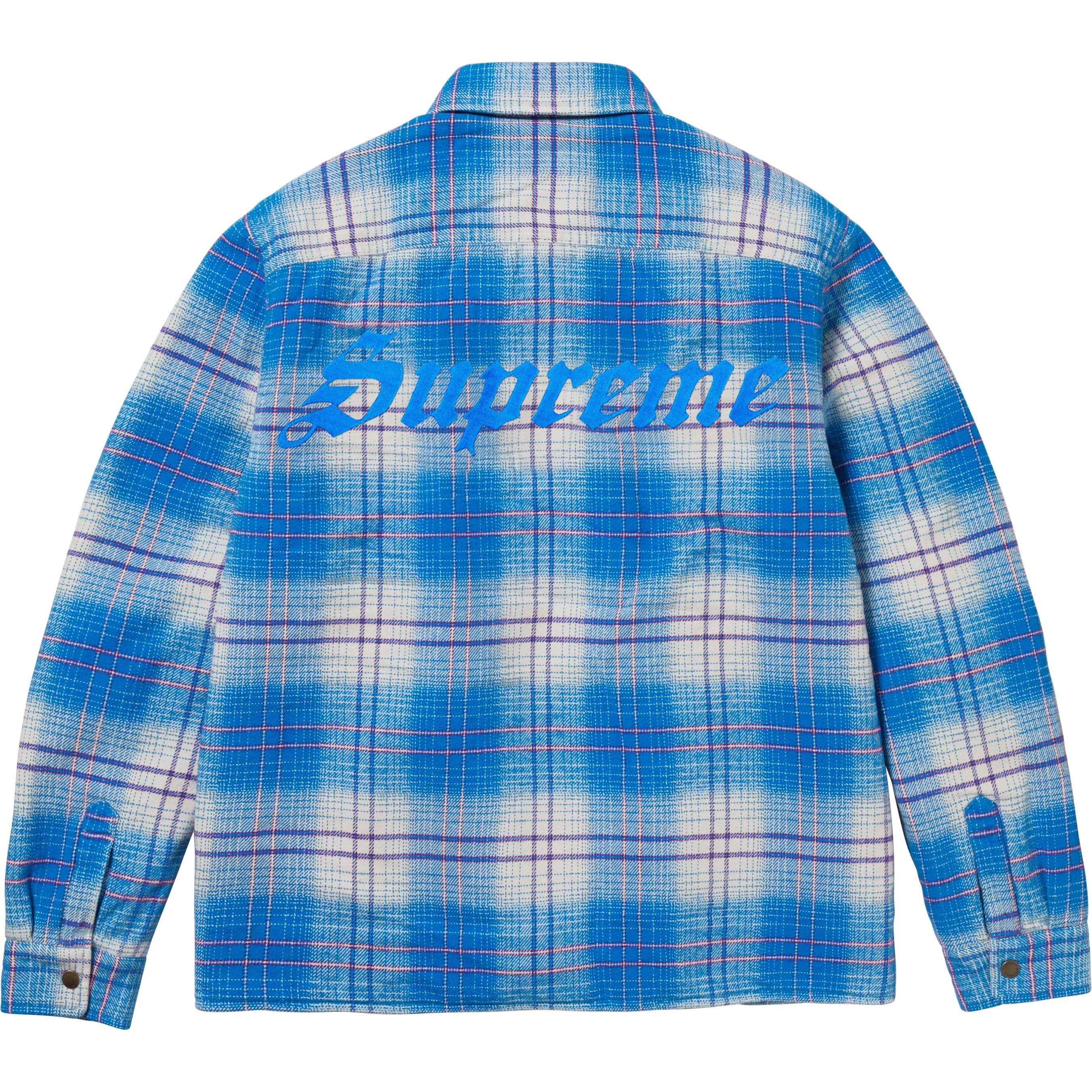 Lined Flannel Snap Shirt - fall winter 2023 - Supreme